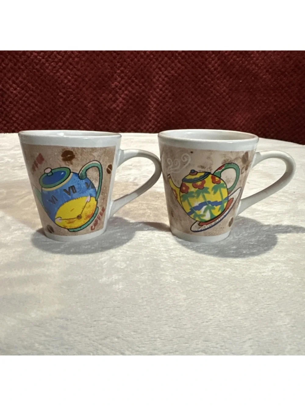 Espresso Cups With Handles By Encore 2x2.5